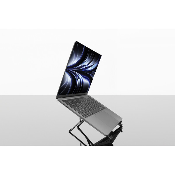 Support pliable pour ordinateur personnalisable avec logo – Accessoire ergonomique en aluminium pour collaborateurs et événement
