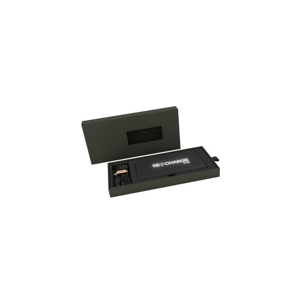 Powerbank Wireless Jumbo 10000 personnalisable – Batterie externe induction et multi-connectique pour entreprises | BCM Goodies