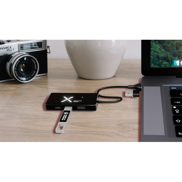 Hub lumineux USB / Type C personnalisable – Support de connexion multiports pour entreprises et événements professionnels