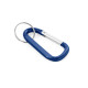 Mousqueton en aluminium MATTHEW avec anneau porte-clé - Accessoire publicitaire de qualité