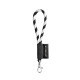 Porte-clés personnalisable tube de lanière court avec mousqueton - BCM Goodies
