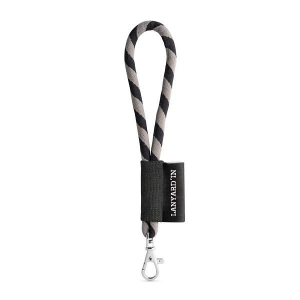 Porte-clés personnalisable tube de lanière court avec mousqueton - BCM Goodies