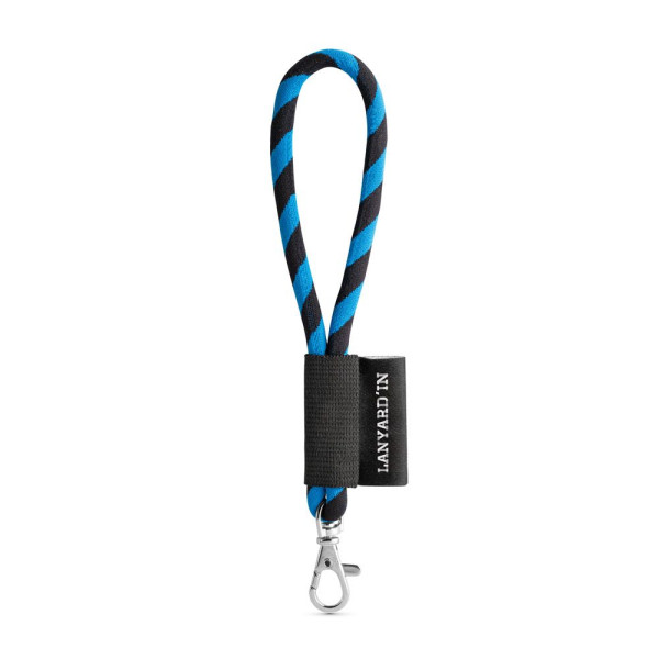 Porte-clés personnalisable tube de lanière court avec mousqueton - BCM Goodies