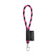 Porte-clés personnalisable tube de lanière court avec mousqueton - BCM Goodies