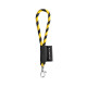 Porte-clés personnalisable tube de lanière court avec mousqueton - BCM Goodies