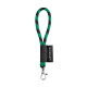 Porte-clés personnalisable tube de lanière court avec mousqueton - BCM Goodies