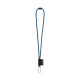 Porte-clés personnalisable - Lanière SET NAUTIC Longue avec mousqueton en forme de D - Accessoire publicitaire pour entreprise