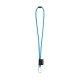 Porte-clés personnalisable - Lanière SET NAUTIC Longue avec mousqueton en forme de D - Accessoire publicitaire pour entreprise