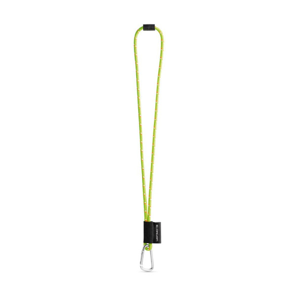 Porte-clés personnalisable - Lanière SET NAUTIC Longue avec mousqueton en forme de D - Accessoire publicitaire pour entreprise