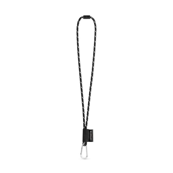 Porte-clés personnalisable - Lanière SET NAUTIC Longue avec mousqueton en forme de D - Accessoire publicitaire pour entreprise