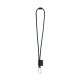 Porte-clés personnalisable - Lanière SET NAUTIC Longue avec mousqueton en forme de D - Accessoire publicitaire pour entreprise