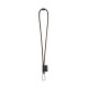 Porte-clés personnalisable - Lanière SET NAUTIC Longue avec mousqueton en forme de D - Accessoire publicitaire pour entreprise
