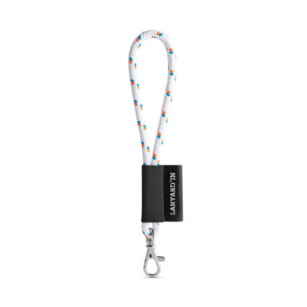 Lanière NAUTIC courte avec mousqueton - Accessoire publicitaire pour professionnels | BCM Goodies
