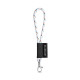 Lanière NAUTIC courte avec mousqueton - Accessoire publicitaire pour professionnels | BCM Goodies