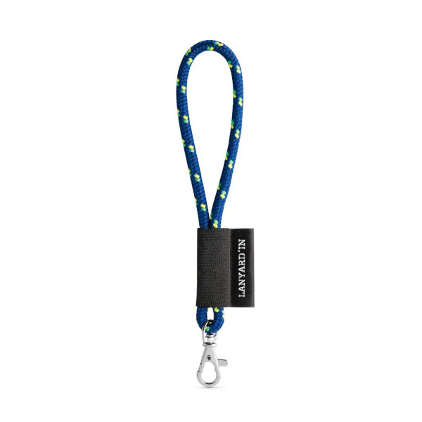 Lanière NAUTIC courte avec mousqueton - Accessoire publicitaire pour professionnels | BCM Goodies