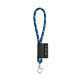 Lanière NAUTIC courte avec mousqueton - Accessoire publicitaire pour professionnels | BCM Goodies