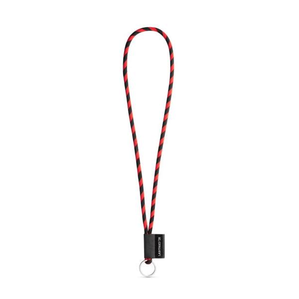 Ensemble de lanière tubulaire avec anneau et porte-clés personnalisable pour entreprise | BCM Goodies