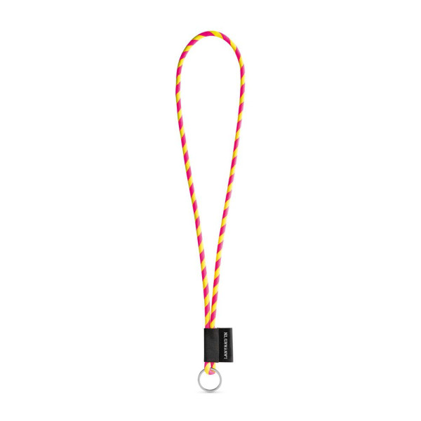 Ensemble de lanière tubulaire avec anneau et porte-clés personnalisable pour entreprise | BCM Goodies