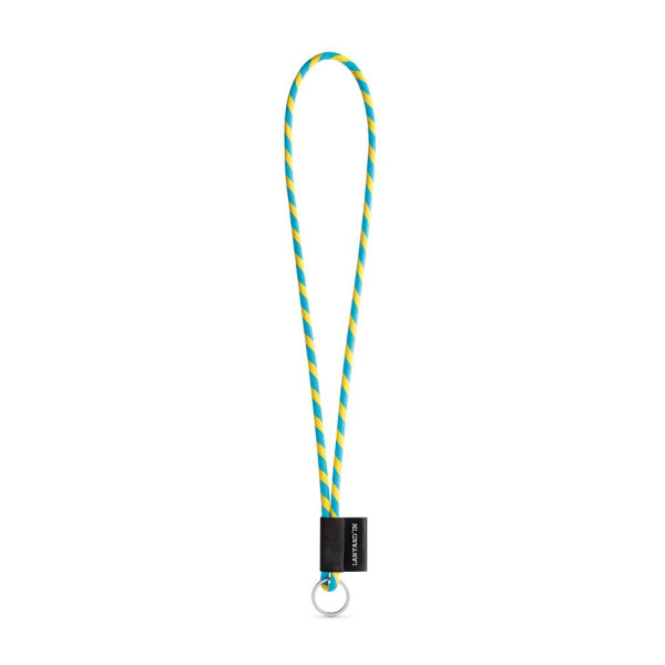 Ensemble de lanière tubulaire avec anneau et porte-clés personnalisable pour entreprise | BCM Goodies