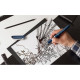 Stylo à bille ABS avec clip métallique BOLT - Accessoire promotionnel pour entreprise