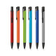 Stylo en aluminium avec finition en caoutchouc POPPINS - Objet publicitaire de qualité pour entreprises