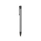 Stylo en aluminium avec finition en caoutchouc POPPINS - Objet publicitaire de qualité pour entreprises