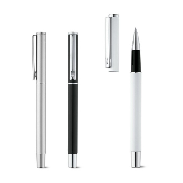 Roller en aluminium recyclé DANEY avec clip - Roller promotionnel en aluminium recyclé - BCM Goodies