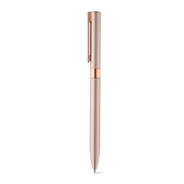 Stylo à bille en aluminium recyclé CLARE - Accessoire publicitaire durable | BCM Goodies