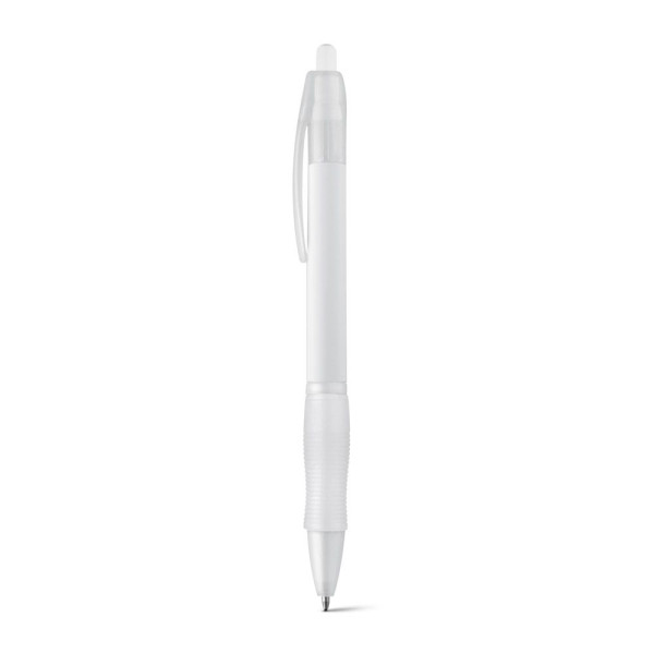 Stylo à bille SLIM BK en ABS avec antidérapant - Accessoire professionnel durable