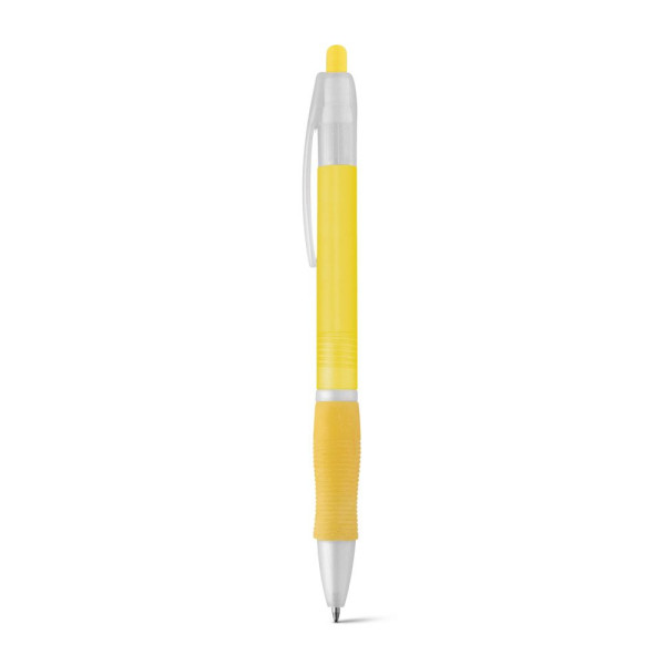 Stylo à bille SLIM BK en ABS avec antidérapant - Accessoire professionnel durable