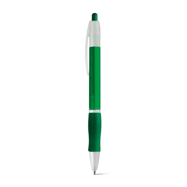 Stylo à bille SLIM BK en ABS avec antidérapant - Accessoire professionnel durable