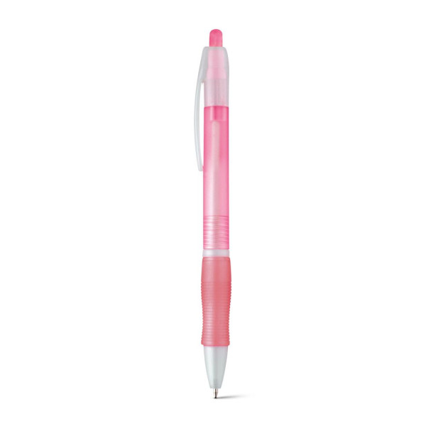 Stylo à bille SLIM BK en ABS avec antidérapant - Accessoire professionnel durable