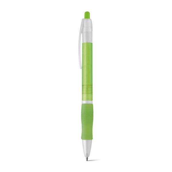 Stylo à bille SLIM BK en ABS avec antidérapant - Accessoire professionnel durable