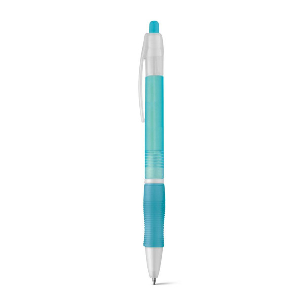 Stylo à bille SLIM BK en ABS avec antidérapant - Accessoire professionnel durable