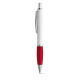 Stylo à bille personnalisable MOVE en ABS blanc avec clip en métal - BCM Goodies