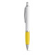 Stylo à bille personnalisable MOVE en ABS blanc avec clip en métal - BCM Goodies