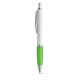 Stylo à bille personnalisable MOVE en ABS blanc avec clip en métal - BCM Goodies