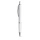 Stylo à bille MOVE BK en ABS blanc avec clip en métal - BCM Goodies