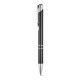 Stylo en aluminium avec clip BETA BK - Accessoire de communication professionnel