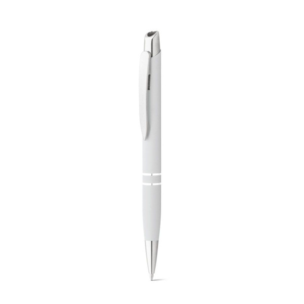 Stylo en aluminium avec clip MARIETA SOFT pour événements B2B et cadeaux d'entreprise - BCM Goodies