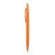 Stylo à bille CAMILA en fibre de paille de blé et ABS avec clip - BCM Goodies