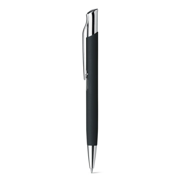 Stylo à bille en aluminium OLAF SOFT avec finition rubber - BCM Goodies