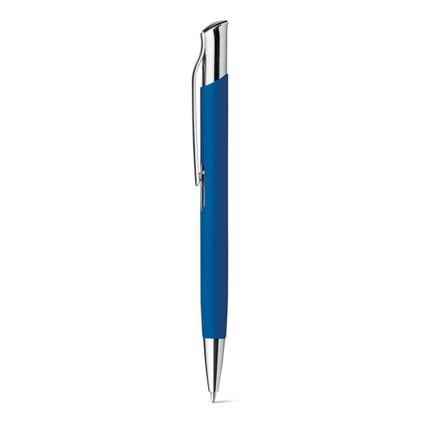 Stylo à bille en aluminium OLAF SOFT avec finition rubber - BCM Goodies
