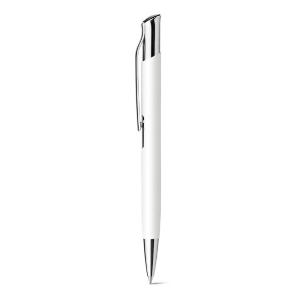 Stylo à bille en aluminium OLAF SOFT avec finition rubber - BCM Goodies