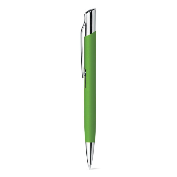 Stylo à bille en aluminium OLAF SOFT avec finition rubber - BCM Goodies