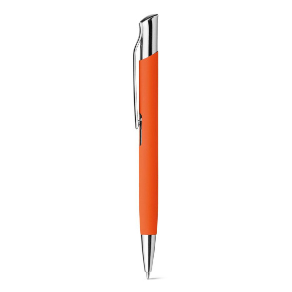 Stylo à bille en aluminium OLAF SOFT avec finition rubber - BCM Goodies