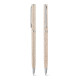 Stylo Devin en fibre de paille de blé et ABS pour communication durable
