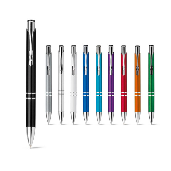 Stylo à bille en ABS avec clip en métal - BETA PLASTIC | Objet publicitaire pour entreprises
