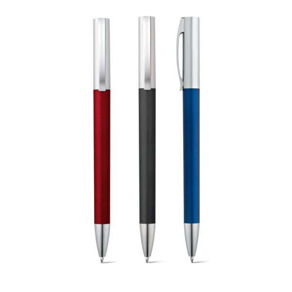 Stylo ELBE avec mécanisme twist et clip en métal pour communication et personnalisation - BCM Goodies