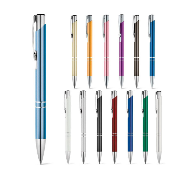 Le stylo en aluminium avec clip BETA - Objet publicitaire professionnel et durable